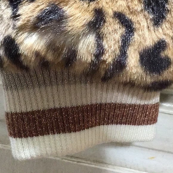 Spiritual Gangster Leopard Print Bomber Jacket Like New SOOO SOFT - Picture 4 of 6